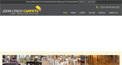 Desktop Screenshot of johnlynchcarpets.ie